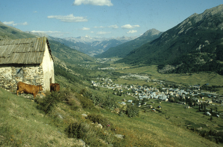 présentation de l'aire d'étude de Monêtier-les-Bains