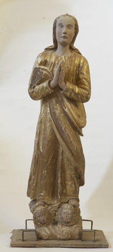 statue (petite nature) : Vierge