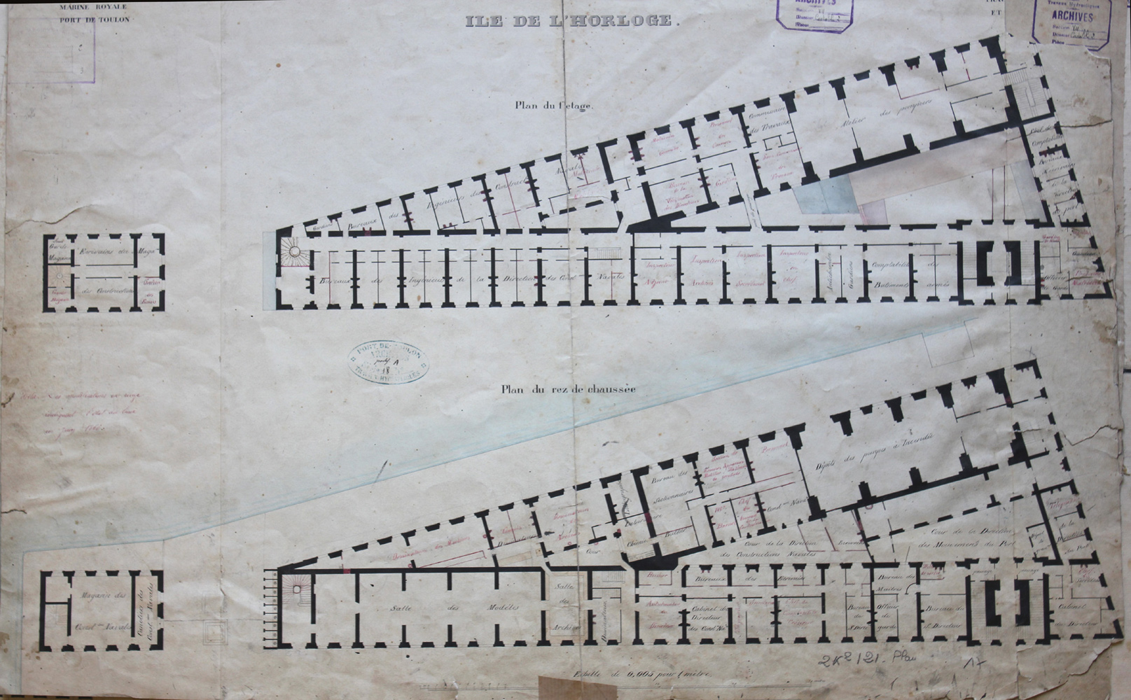 édifice logistique dit bâtiment de l'Horloge