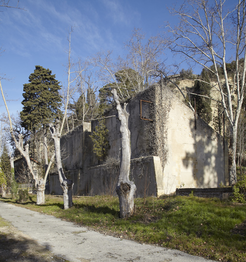 usine de produits explosifs (poudrerie de Saint-Chamas)