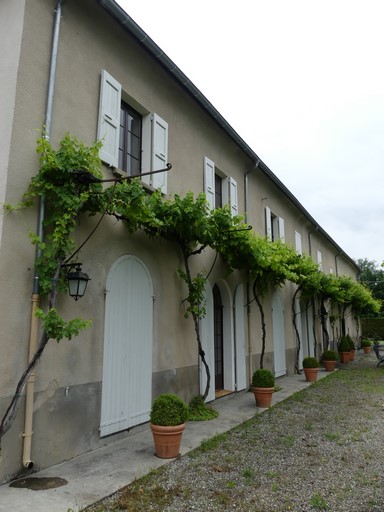 Bâtiment principal. Elévation sud.