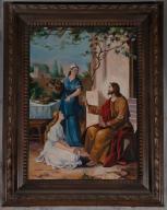 Tableau : Jésus chez Marthe et Marie