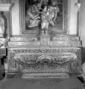 autel secondaire du Sacré Coeur (autel, 2 gradins d'autel, tabernacle)