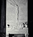 tableau commémoratif des morts de la guerre de 1914-1918