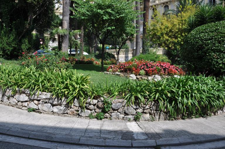 jardin d'agrément de l'Hôtel de voyageurs dit Le Grand Palais, actuellement immeuble en copropriété