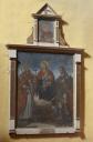 tableau : Vierge à l'Enfant avec saint Roch et saint Eloi, cadre
