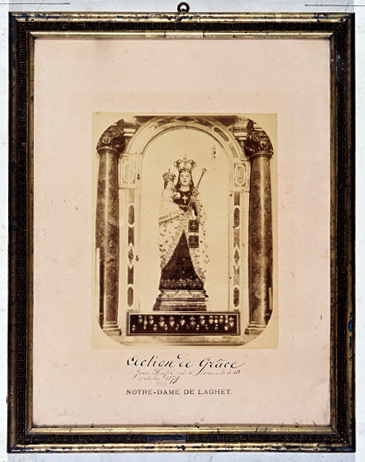 ex-voto, tableau : Notre-Dame de Laghet