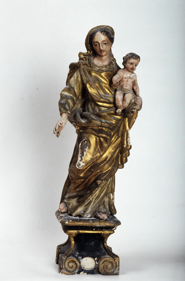 statue (statuette) : Vierge à l'Enfant (1)