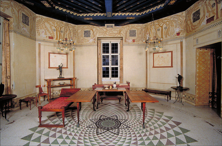 Le mobilier de la Villa Kérylos