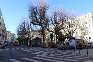 place des platanes puis place de la liberté, actuelle place Wilson