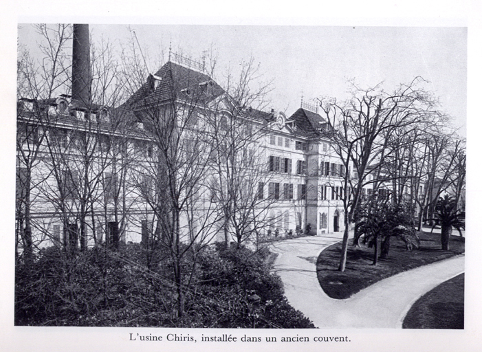 couvent de capucins, puis parfumerie Chiris, actuellement tribunal de justice, immeubles à logements, atelier municipal