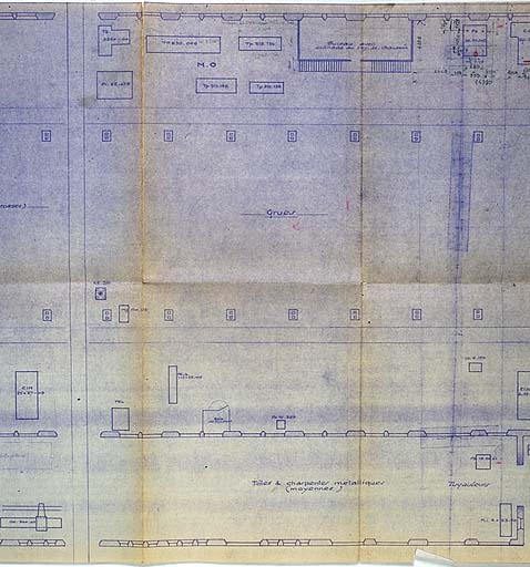 atelier de fabrication et de réparation (chaudronnerie de fer)