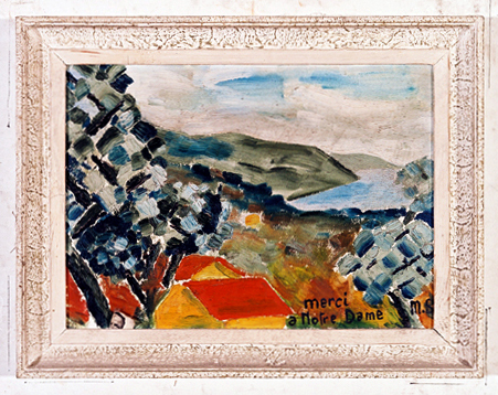 ex-voto, tableau : Paysage provençal