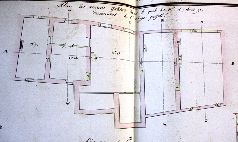 demeure des barons de Glandevez puis caserne de Bois-Gérard puis centre de loisirs, actuellement centre de loisirs et boutique