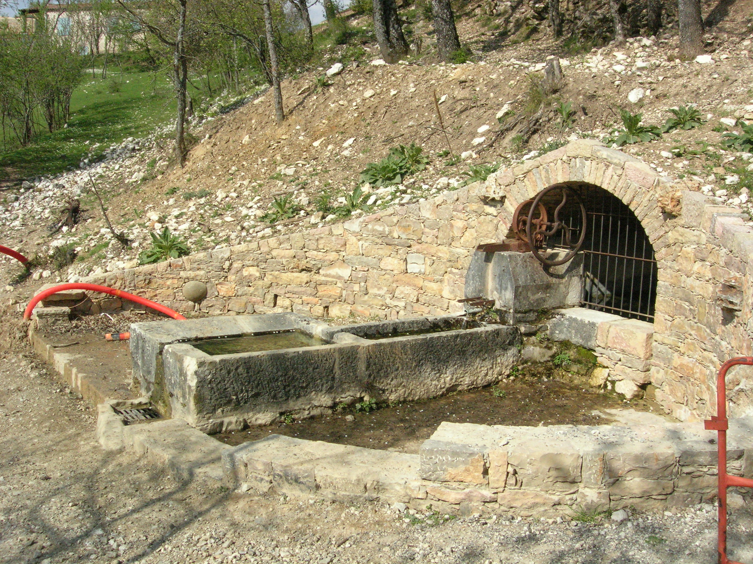 fontaine, lavoir et abreuvoir, dite source du Gaoubi