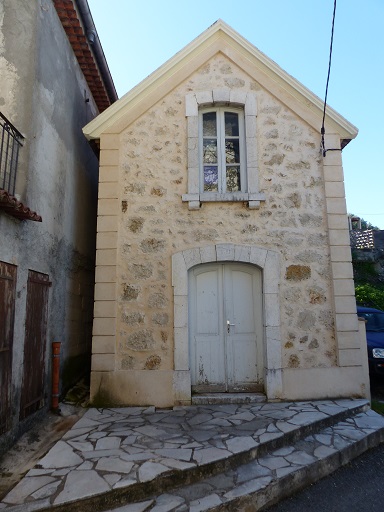 Fournil de la Basse-Gaude, quartier de la Citadelle (2022 BB 156). Elévation nord. 