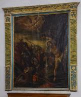 Retable et tableau d'autel : saint Sébastien