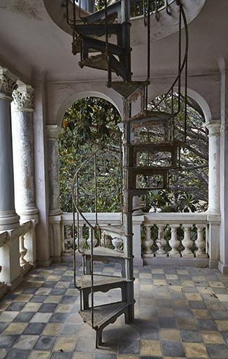 Deuxième étage. Terrasse du belvédère.