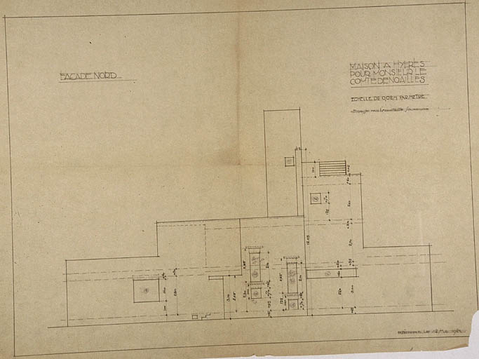 maison dite Clos Saint-Bernard ou Villa Noailles