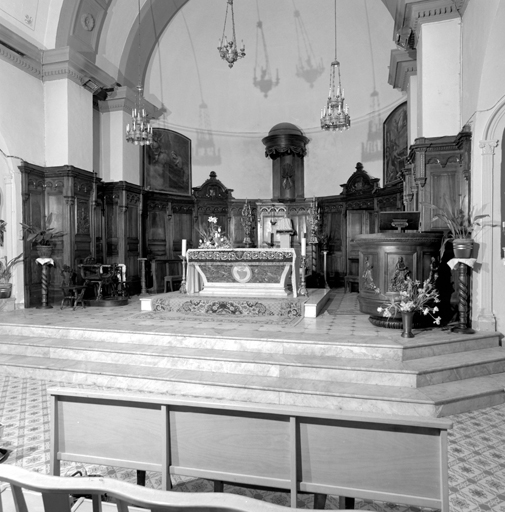 Le mobilier de l'église paroissiale Saint-Jean-Baptiste