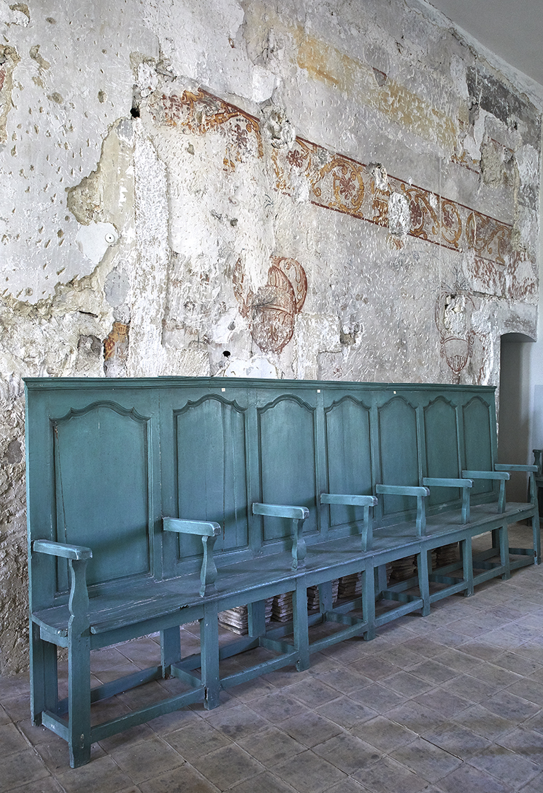 Ensemble de bancs de synagogue N° 4