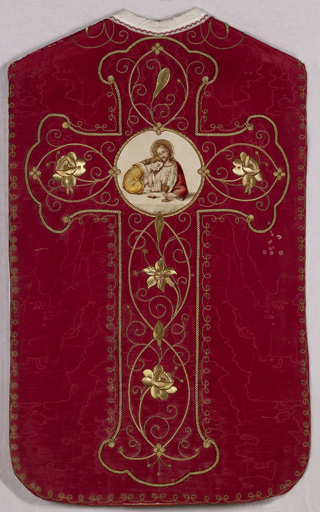 chasuble (N° 1) (ornement rouge)