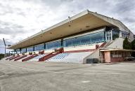 Tribune du public, dite tribunes du pesage