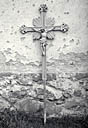 croix de procession : Christ en croix (N° 2)