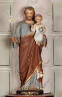 Statue (petite nature) : saint Joseph