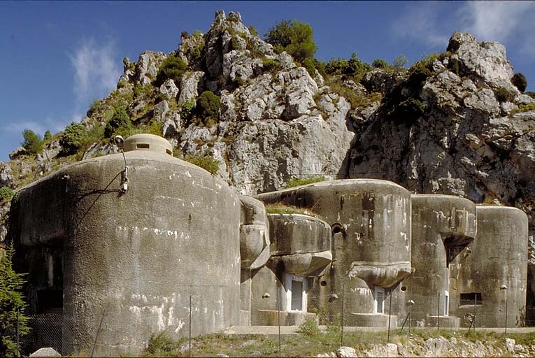ouvrage mixte dit fort de Sainte-Agnès, secteur fortifié des Alpes-Maritimes