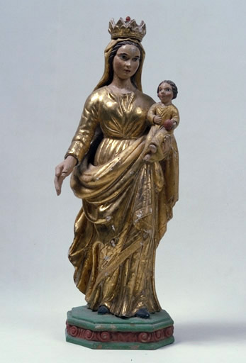 statue : Vierge à l'Enfant (No 1)