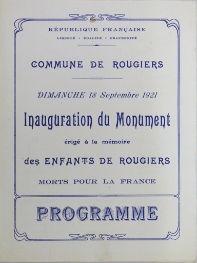 monument aux morts de la guerre de 1914-1918