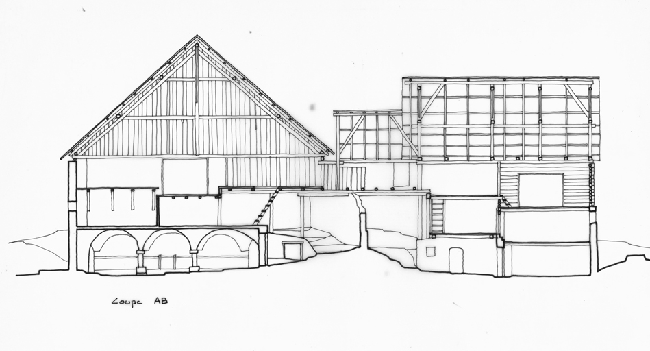 ferme (ferme jumelée, chalet d'estive)