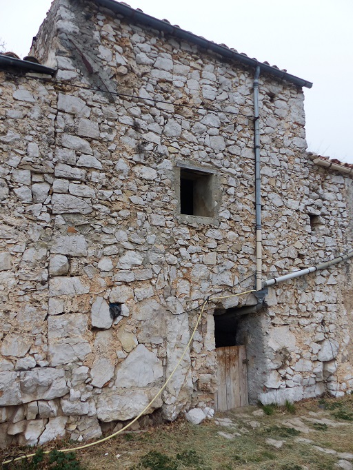 Entrepôt agricole (partie est de la parcelle 1841 E4 346), élévation sud. 