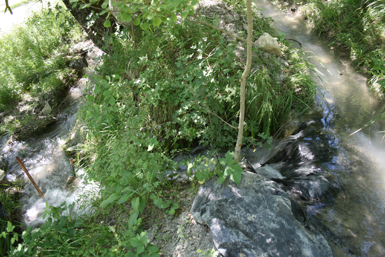 canal d'irrigation de Blieux