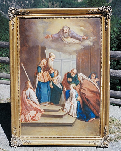 tableau : La Présentation de la Vierge au Temple