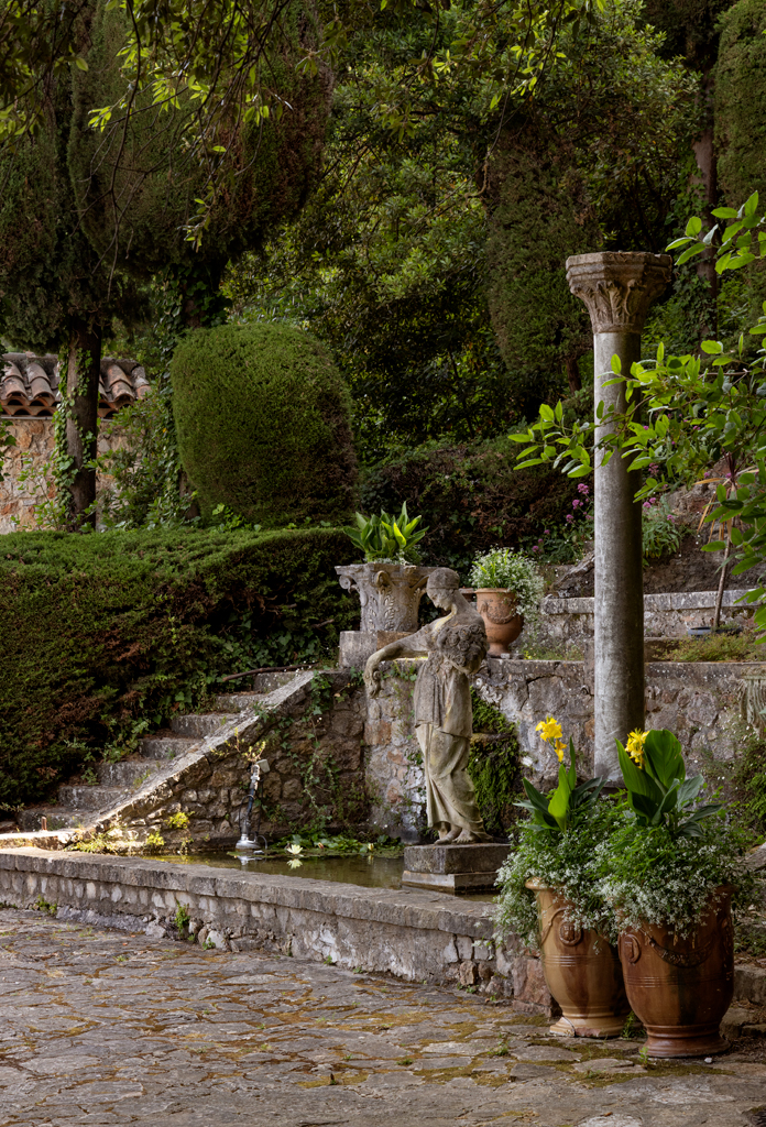 jardin d'agrément de la Villa Fiesole, puis Villa Domergue
