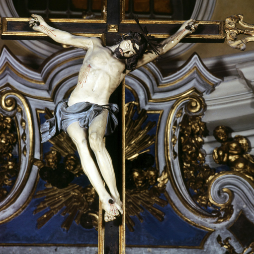 croix d'autel (No 1) : Christ en croix