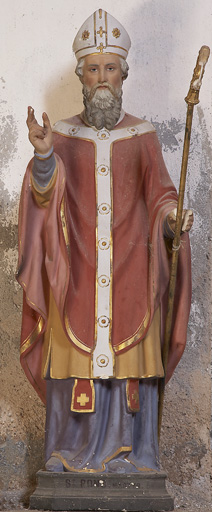 statue (petite nature) : Saint Pons