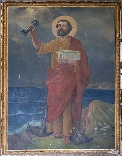 tableau (tableau d'autel) : Saint Pierre
