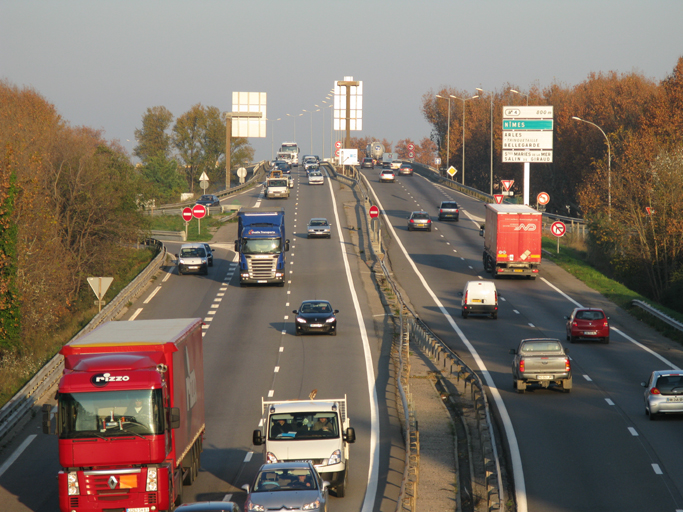 viaduc routier dit nouveau pont d'Arles ou nouveau pont de Trinquetaille