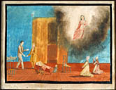 tableau, ex-voto : Demande de guérison de Joseph Augias