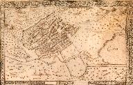 Frejuls. [Vue perspective du port de Fréjus vers 1630].