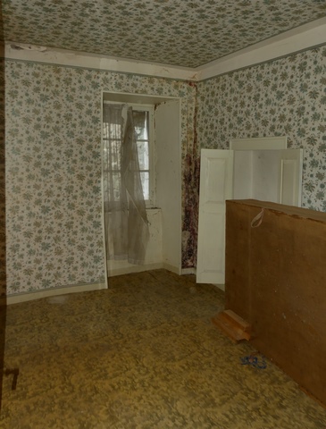 Partie est. Etage, chambre nord. Vue de volume prise du sud-ouest.