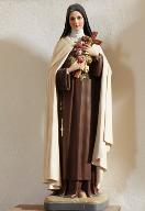 Statue (demi-nature) : sainte Thérèse de Lisieux