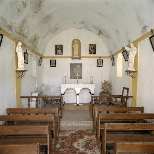 le mobilier de la chapelle Sainte-Marie-Madeleine