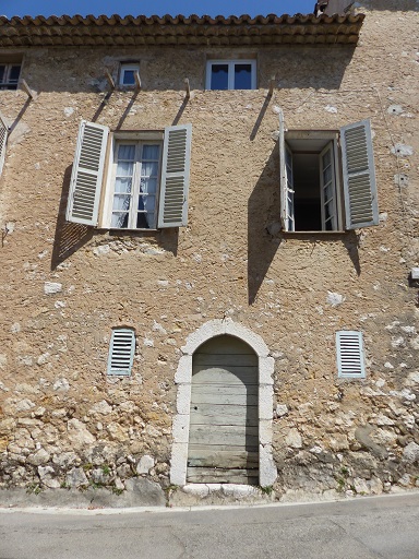 Bâtiment du logis. Elévation sud, partie centrale.