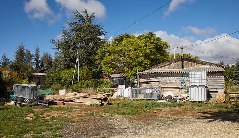 Hameau de forestage de Harkis de Sault