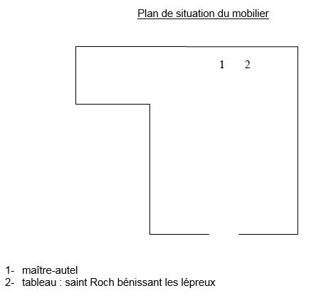 le mobilier de la chapelle Saint-Roch