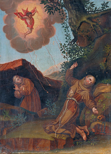 tableau : Stigmatisation de saint François